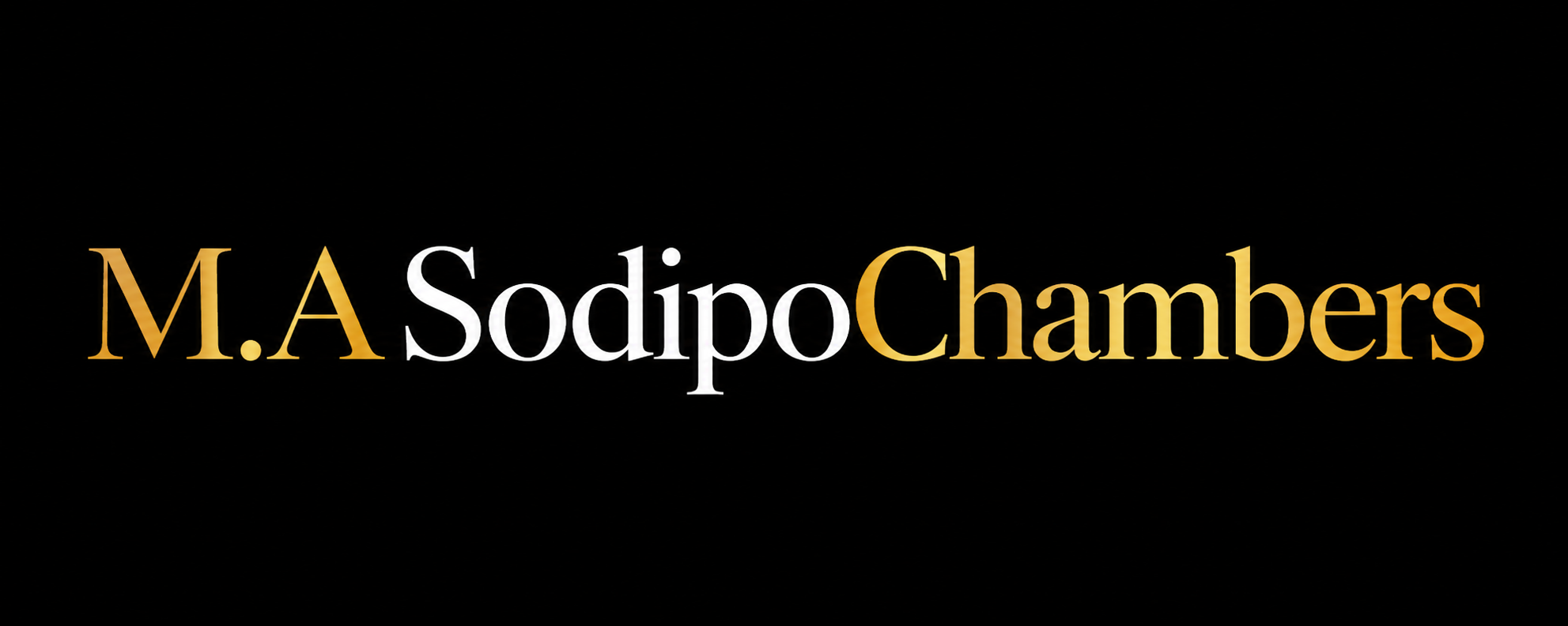 M. A. Sodipo Chambers